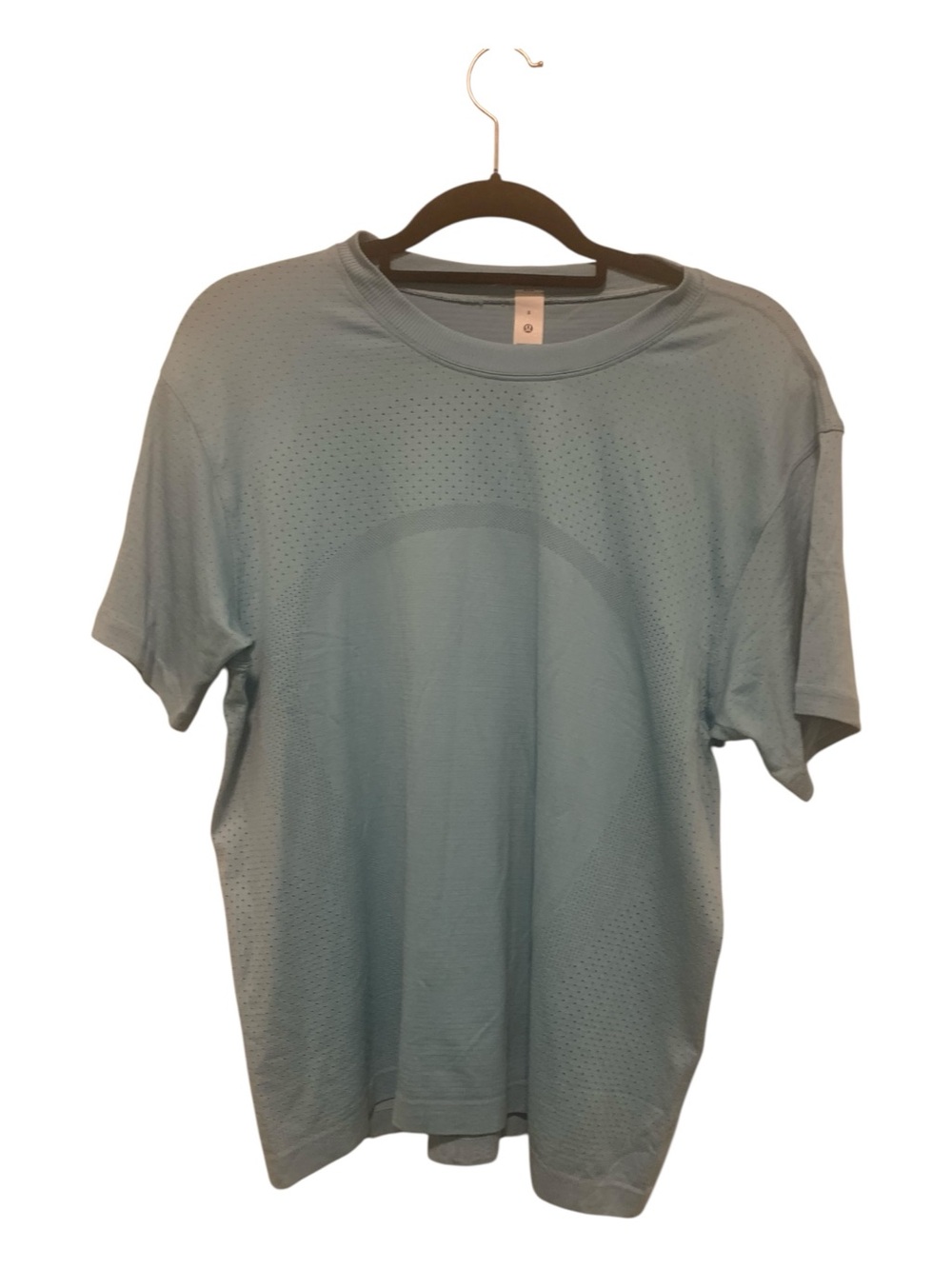 NWT Lululemon swiftly relaxed short sleeve Logo Size 8